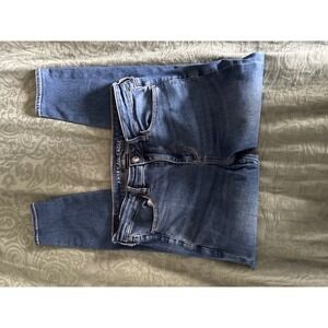 American Eagle Next Level Stretch Jeans Womens Size 12 Short Wash Denim